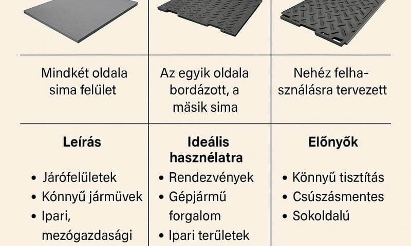 Mobil utak három típus